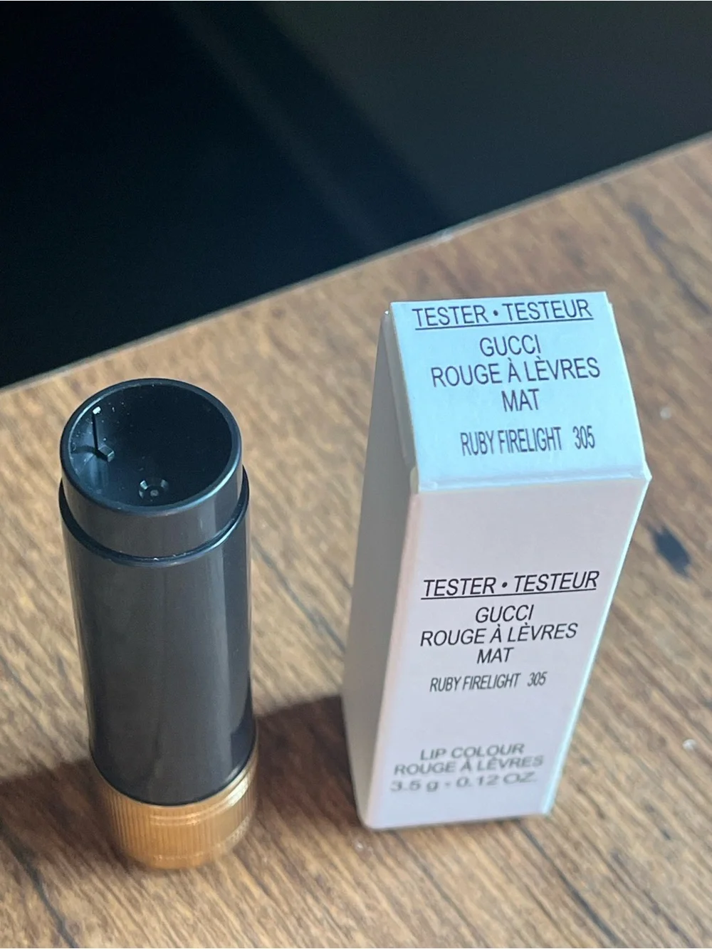 Gucci Matte Lipstick Ruby Firelight 305